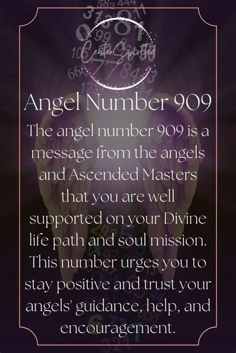 ANGEL NUMBER 909